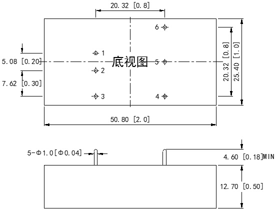 DC-DC鐵路電源模塊WDAT20-40系列（20-40W）